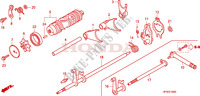 FOURCHETTE DE SELECTION pour Honda FOURTRAX 420 RANCHER 4X4 PS RED 2010