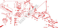 MAITRE CYLINDRE DE FREIN AVANT pour Honda FOURTRAX 420 RANCHER 4X4 Manual Shift 2010
