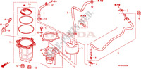 POMPE A ESSENCE pour Honda FOURTRAX 420 RANCHER 4X4 PS RED 2010