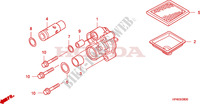 POMPE A HUILE pour Honda FOURTRAX 420 RANCHER 4X4 PS RED 2010