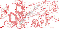 RADIATEUR pour Honda FOURTRAX 420 RANCHER 4X4 Manual Shift 2010