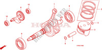 VILEBREQUIN   PISTON pour Honda FOURTRAX 420 RANCHER 4X4 Manual Shift 2010