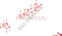 POMPE A HUILE pour Honda TRX 700 XX 2011