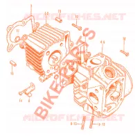 E02 pour Honda ST 70 DAX 1969