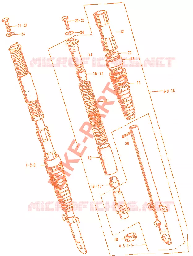 F04 Honda MOTO 70 DAX 1969  ST70_I