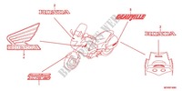 AUTOCOLLANTS pour Honda DEAUVILLE 700 ABS 2011
