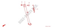 BEQUILLE LATERALE pour Honda CRF 230 F 2011