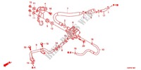 FILTRE A AIR   SOUPAPE D'AIR pour Honda CB 150 INVICTA 2011