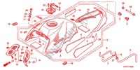 RESERVOIR A CARBURANT pour Honda CB 1000 R 2012