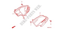 COUVERCLES LATERAUX pour Honda CB 600 F HORNET ABS WHITE 2012