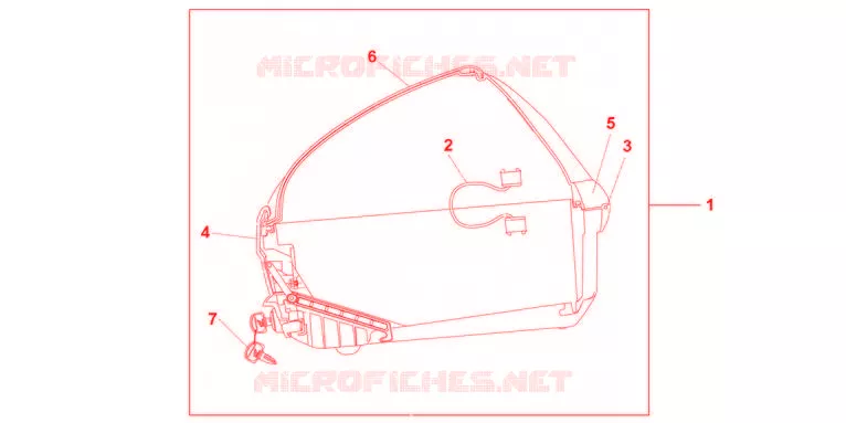 TOP CASE 45L SWORD SILVER MET Honda MOTO 1000 CBF 2015  CBF1000FAC