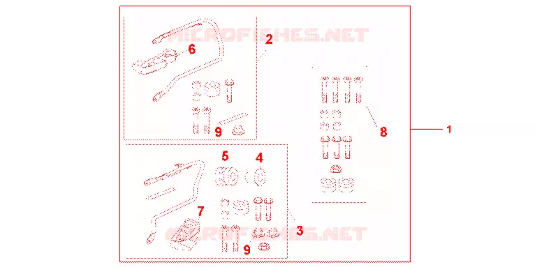SUPPORTS VALISES Honda MOTO 1000 CBF 2012  CBF1000FAC