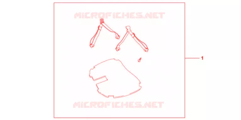TAPIS TOP CASE 35L Honda MOTO 1000 CBF 2013  CBF1000FAC