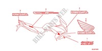 AUTOCOLLANTS pour Honda CBF 1000 ABS 2012