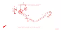 VALVE DE COMMANDE D'INJECTION D'AIR pour Honda CBF 1000 ABS 2015