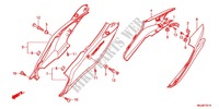 CARENAGES ARRIERE pour Honda CBF 1000 2012
