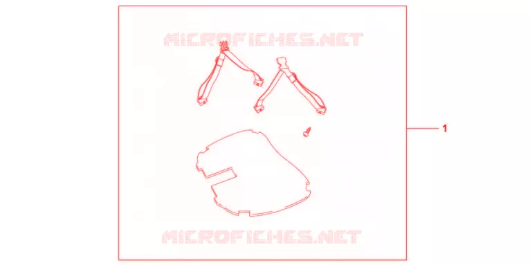 TAPIS TOP CASE 35L Honda MOTO 1000 CBF 2012  CBF1000FSC