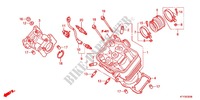 CULASSE pour Honda CBR 125 BLACK 2012