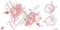 CARTER MOTEUR pour Honda CBR 125 REPSOL 2012