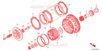 EMBRAYAGE pour Honda CBR 600 F ABS 2012