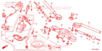 GUIDON   TE DE FOURCHE pour Honda CBR 600 F ABS 2012