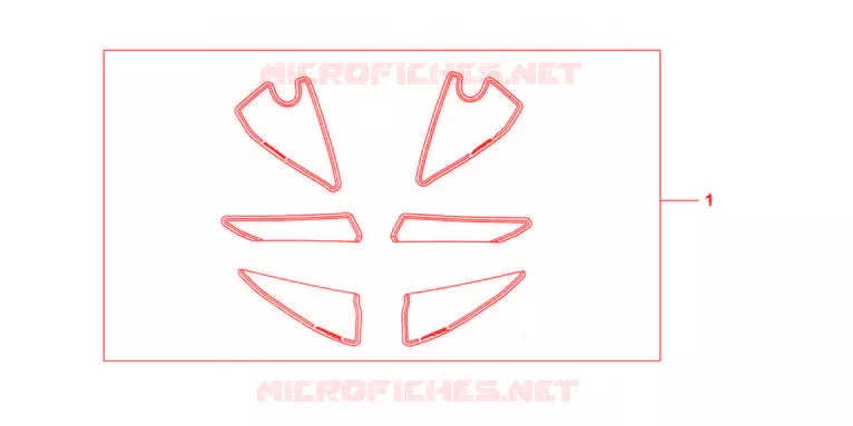 KIT DECO RACING Honda MOTO 600 CBR 2012  CBR600RRC