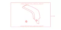 PROTECTION D'ECHAPPEMENT CARBONE pour Honda CBR 600 RR NOIRE 2012