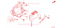 BATTERIE (1) pour Honda CB1 125 RUEDAS FUNDIDAS 2012