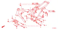 CADRE (2) pour Honda CB1 125 RUEDAS FUNDIDAS 2012