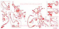 LEVIER DE GUIDON   CABLE   COMMODO (1) pour Honda CB1 125 RUEDAS FUNDIDAS 2012