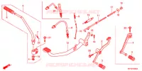 PEDALE   KICK pour Honda CB1 125 RUEDAS FUNDIDAS 2012
