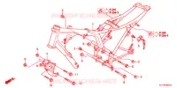 CADRE (2) pour Honda CB1 125 RADIOS RUEADA 2012