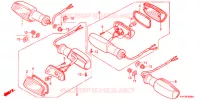 CLIGNOTANT pour Honda CB1 125 RADIOS RUEADA 2012