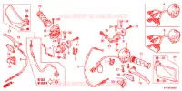 LEVIER DE GUIDON   CABLE   COMMODO (1) pour Honda CB1 125 RADIOS RUEADA 2012