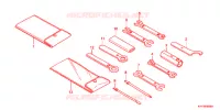 OUTIL pour Honda CB1 125 RADIOS RUEADA 2012