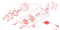 POMPE A HUILE pour Honda ACE 125 SPOKED WHEELS 2012