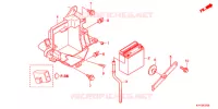BATTERIE (1) pour Honda CB 125 RADIOS RUEADA 2012