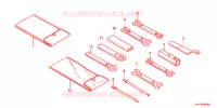 OUTIL pour Honda CB 125 RADIOS RUEADA 2012