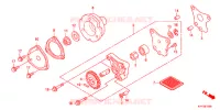 POMPE A HUILE pour Honda CB 125 RADIOS RUEADA 2012