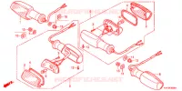 CLIGNOTANT pour Honda CB1 125 RADIOS RUEADA 2012