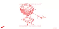 CYLINDRE pour Honda CB1 125 RADIOS RUEADA 2012