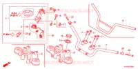 GUIDON   TE DE FOURCHE pour Honda CB1 125 RADIOS RUEADA 2012