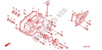 COUVERCLE DE CARTER MOTEUR GAUCHE pour Honda CRF 250 R 2012