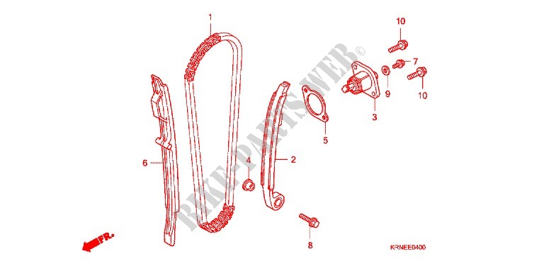 CHAINE DE DISTRIBUTION   TENDEUR pour Honda CRF 250 R 2012