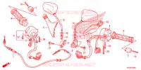 COMMODO   CABLE   RETROVISEUR pour Honda S WING 125 2012