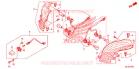 FEUX ARRIERE pour Honda S WING 125 2012
