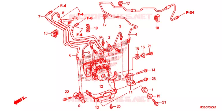 MODULATEUR ABS Honda MOTO 700 INTEGRA 2012  NC700DC