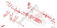 BARILLET DE SELECTION (NC700S/SA) pour Honda NC 700 35KW 2012