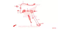 BEQUILLE pour Honda NC 700 ABS DCT 35KW 2012