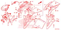 FEU ARRIERE pour Honda NC 700 ABS DCT 35KW 2012